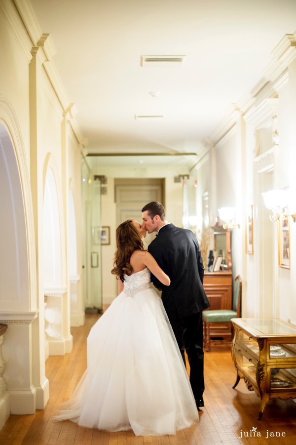 Indoor wedding portraits at Cairnwood Estate