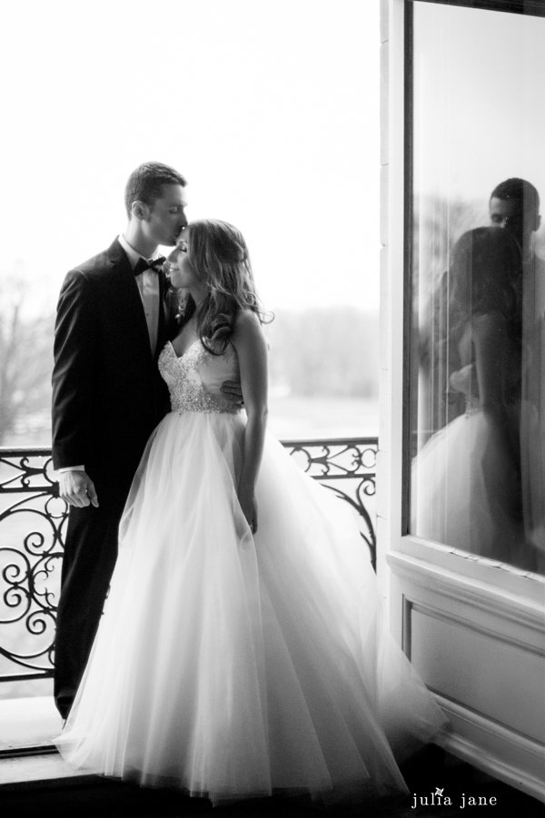 Bride and Groom at Cairnwood Estate