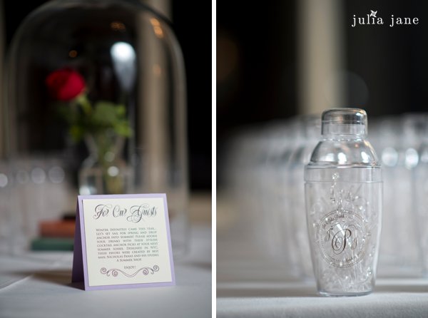 wedding favors at Cairnwood Esate