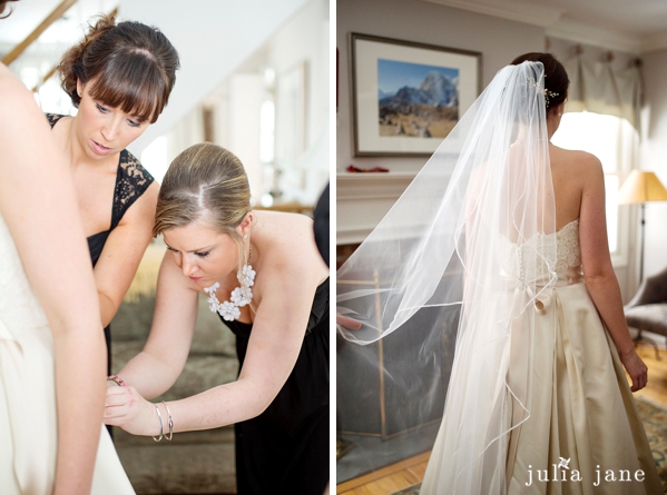 snowy winter wedding in connecticut by connecticut wedding photographer, julia jane studios
