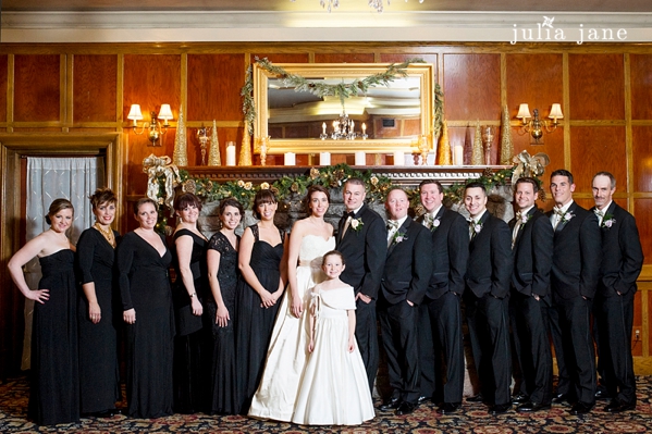 winter wedding at the fox hill inn by connecticut wedding photographer, julia jane studios
