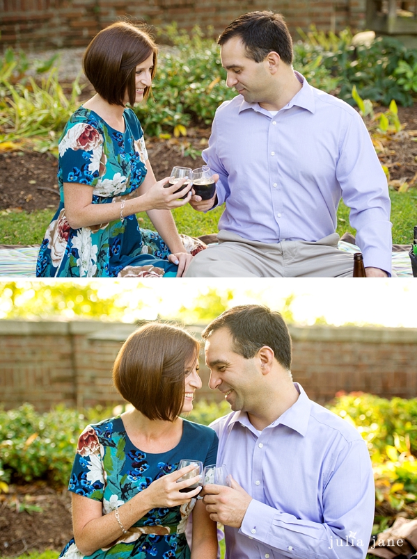 engagement session at tod's point in greenwich, ct