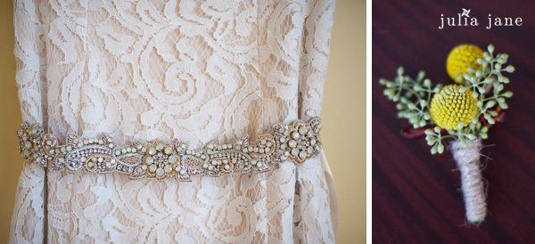 BHLDN lace gown for a fall wedding in Connecticut