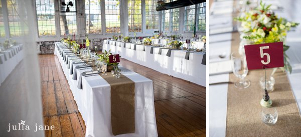 fall wedding at the lace factory in deep river, ct