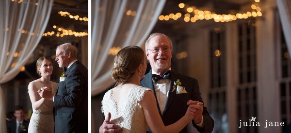 father daughter dance at the lace factory in deep river ct
