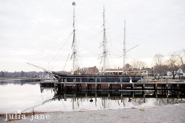 Mystic Seaport Wedding at Latitude 41 by Connecticut Wedding Photographer Julia Jane Studios