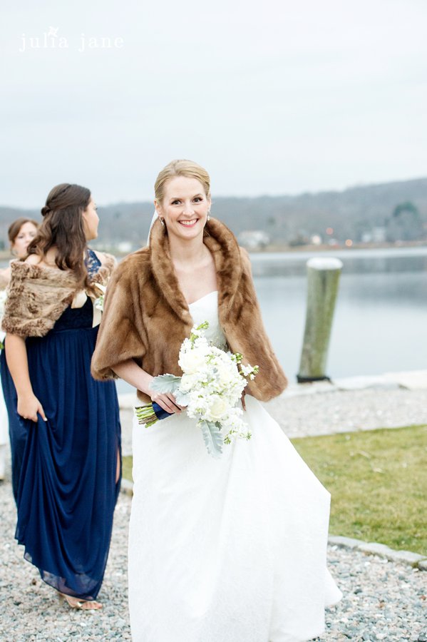 winter wedding at Mystic Seaport Wedding by Connecticut Wedding Photographer Julia Jane Studios