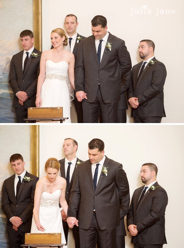 winter wedding at greenmanville church in mystic seaport by connecticut wedding photographer julia jane studios