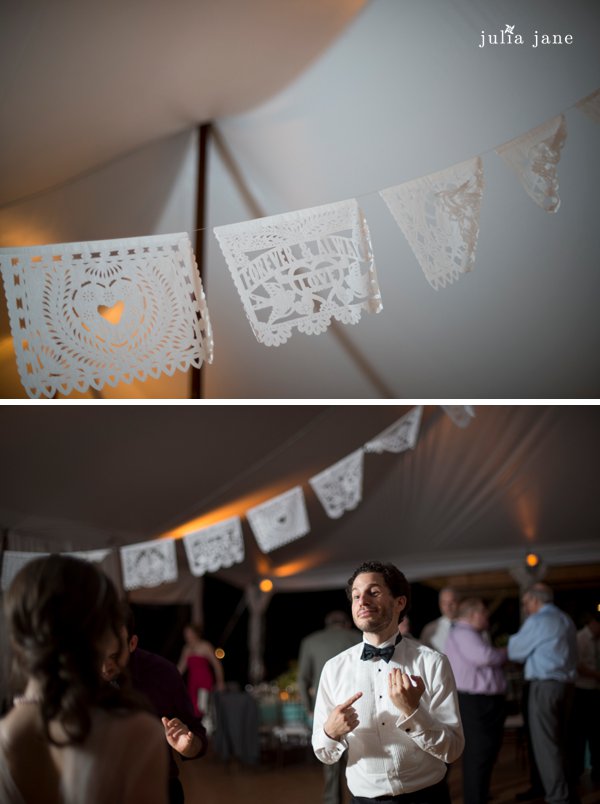 tented wedding at red maple vineyard
