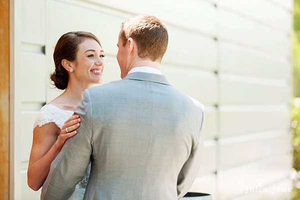 saltwater farm vineyard wedding first look