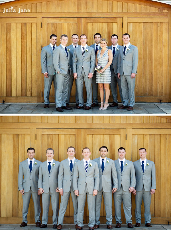 groomsmen at saltwater farm