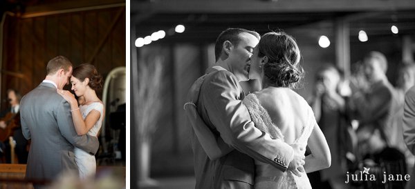 first dance at saltwater farm vineyard