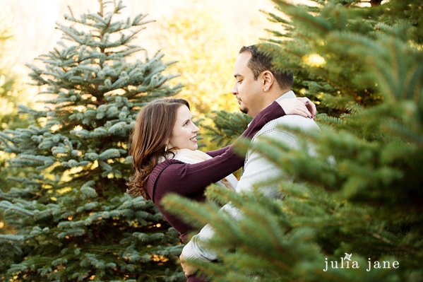 romantic winter engagement session in connecticut 