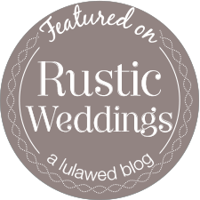 Farm Wedding in Massachusetts:
Featured on Rustic Weddings! 