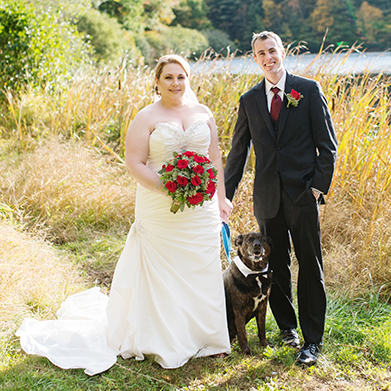 Intimate Connecticut Wedding:
Sue & Justin are Married!