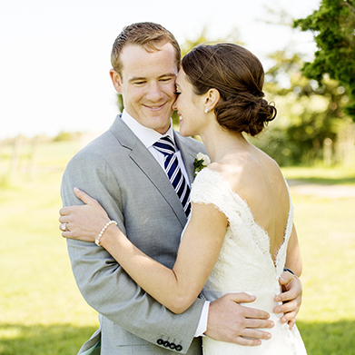 Happy First Anniversary Jenna & Rich!
Married at Saltwater Farm Vineyard 